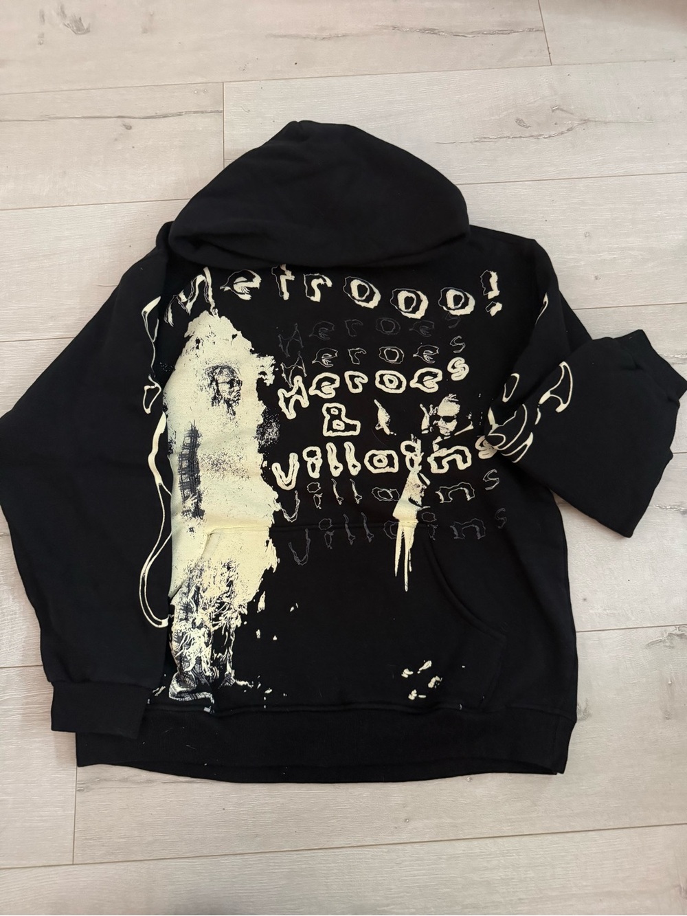 Pacsun metro boomin heroes & villains hoodie